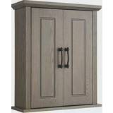 MDF Wall Cabinets Teamson Home Russell Farmhouse Wall Cabinet 50.8x61cm