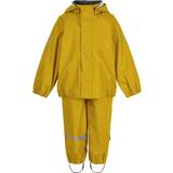 Yellow Rain Sets Children's Clothing Mikk-Line PU Rain Set with Suspenders - Sunflower (33145)