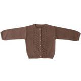 Buttons Cardigans Children's Clothing That's Mine Frances Cardigan - Cocoa