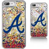 Strategic Printing Atlanta Braves iPhone 6 Plus/6s Plus/7 Plus/8 Plus Sparkle Gold Glitter Case