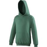 AWDis Kid's Hooded Sweatshirt - Bottle Green (UTRW169)