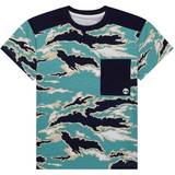 Camouflage Children's Clothing Timberland T-shirt - Navy Camo