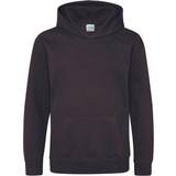 18-24M Hoodies Children's Clothing AWDis Kid's Hooded Sweatshirt - Black Smoke (UTRW169)