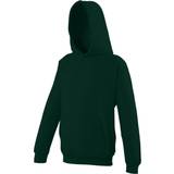 AWDis Kid's Hooded Sweatshirt - Forest (UTRW169)