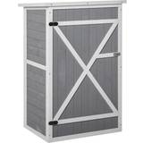 OutSunny Camping Furniture OutSunny Outdoor Garden Shed 2 Shelves