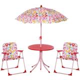 Patio Chairs Garden & Outdoor Furniture OutSunny Folding Picnic Table Chair Set in Butterfly Design