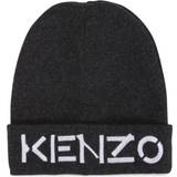 Kenzo Beanies Kenzo Kid's Knit Beanie - Dark Grey (K51018-65)
