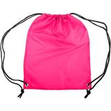 Pink Gymsacks Stafford Plain Drawstring Tote Bag 13 Litres (One Size) (Hot Pink) Shugon