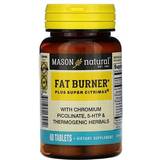 Mason Natural Fat Burner Plus Super Citrimax 60 Tablets 60 pcs