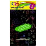 Cheap Toy Boards & Screens A5 Scratch Art Doodle Sheets Card Craft Drawing Activity's Rainbow Party Bag