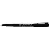Fineliners Q-CONNECT Black 0.4mm Fineliner Pen (Pack of 10) KF25007
