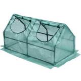 OutSunny Mini Greenhouse 120x60cm Stainless steel Plastic