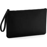 Black Clutches BagBase Boutique Accessory Pouch (One Size) (Black/Black)