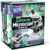 App Support Microscopes & Telescopes Science MAD! 360 Super HD Microscope 41pcs Set