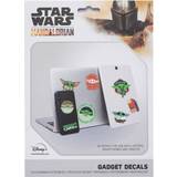 Star Wars Crafts Star Wars The Mandalorian Gadget Decals Grogu The Child Baby Yoda Stickers Waterproof and Reusable Stickers, 7 x 5, Boba Fett