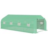 OutSunny Polytunnel Greenhouse 6x3m Stainless steel Plastic