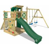 Slides Playground Wickey Wooden Climbing Frame Smart Camp