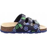 Superfit Children's Shoes Superfit Fussbettpantoffel Sandals - Blue/Green (1-800113-8020)