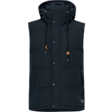 Superdry M - Men Outerwear Superdry Everest hooded quilted vest - Black