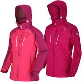 Pink - Women Rain Jackets & Rain Coats Regatta Womens Calderdale IV Waterproof Jacket