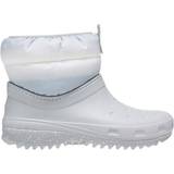 Crocs Women Boots Crocs Classic Neo Puff Shorty - Light Grey/White