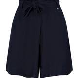Linen Shorts Regatta Women's Sabela Paper Bag Waist Shorts - Navy