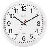 Clocks on sale Acctim Controller Wall White Wall Clock