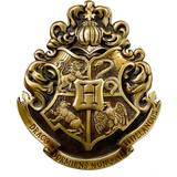 Noble Collection Harry Potter Hogwarts Crest Wall 11in (28cm) Elegant Wall Plaque Harry Potter Film Set Movie Props Gifts Wall Decoration