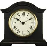 Clocks Acctim Falkenburg Mantel Black Table Clock