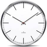 Red Wall Clocks Huygens One index 45cm Stainless Steel wall Silent Quartz Movement Wall Clock