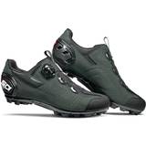 Quick Lacing System Cycling Shoes Sidi MTB Gravel Shoes black/brown