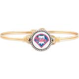 Luca + Danni Philadelphia Phillies Bangle Bracelet - Gold/Multicolour