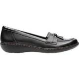 Synthetic Loafers Clarks Ashland Bubble - Black