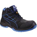 Blue Lace Boots Puma Krypton Lace Up Safety Boots