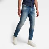 Grey - Men Jeans G-Star 3301 Straight Tapered Jeans