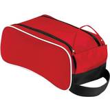 Quadra Teamwear Shoe Bag 9 Litres (One Size) (Classic Red/Black/White)