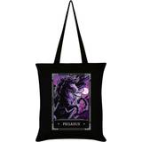 Legends The Pegasus Tote Bag (One Size) (Black/Violet) Deadly Tarot