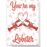 Friends Valentine's Lobster Greetings Card Standard Card