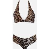 Ganni Women's Recycled Printed Core Top Leopard 36/UK