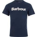 Barbour Men T-shirts Barbour Logo Tailored Fit T-shirt - Blue