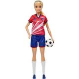 Fashion Dolls Dolls & Doll Houses Barbie Soccer Doll Colorful 9 Uniform Soccer Ball