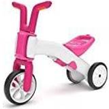 Fishes Ride-On Toys Chillafish CPBN02 Bunzi: 2-in-1 Gradual Balance Bike & Tricycle, Pink White, 1 to 3 Years
