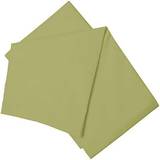 Percale Bed Sheets Belledorm 200 Thread Count Bed Sheet Green (269x178cm)