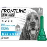 Pets Frontline Plus Flea & Tick Medium Dog