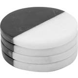 Marble Kitchen Accessories Hill Interiors Marble Coaster 10cm 4pcs