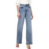 Only Juicy Life Wide High Waisted Jeans - Blue/Medium Blue Denim