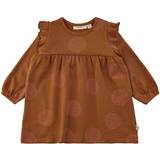 Babies - Everyday Dresses Soft Gallery Eleanor Shoulder Moondots Dress - Glazed Ginger (SG1618)
