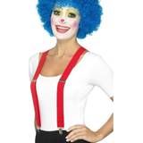 Circus & Clowns Accessories Fancy Dress Smiffys Clown Braces Red