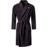 Black - Men Sleepwear Paul Smith Zebra Cotton Dressing Gown - Black
