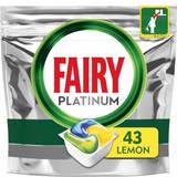 Fairy platinum dishwasher tablets Cleaning Equipment & Cleaning Agents Fairy Platinum Dishwasher Lemon 43-Tablets